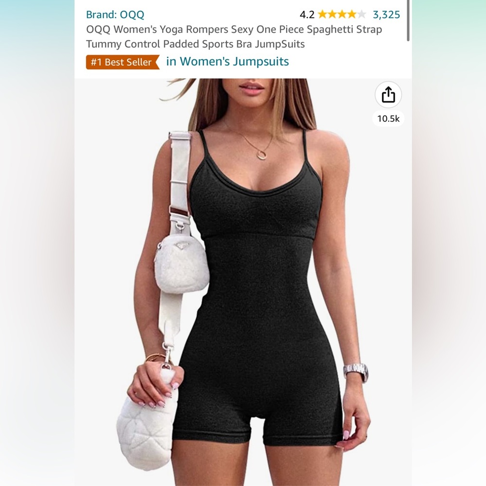 Tummy control romper
